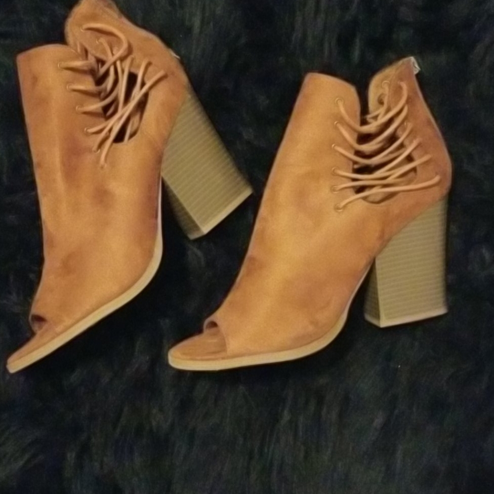 Peeptoe Booties
